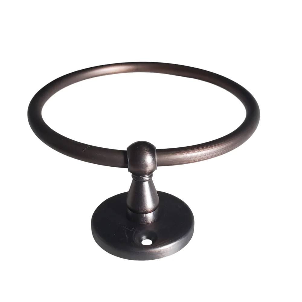 NEW Elegant Home Classic Towel Ring For Bathroom Wall Metal Oil Rubbed Bronze